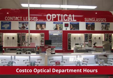 costco optical hours today.